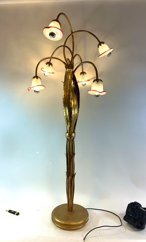 Art nouveau vloerlamp