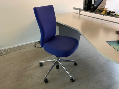 Office furniture + 2 chairs + office cupboard