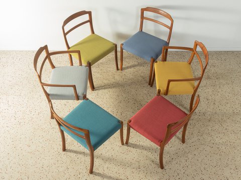 6x Ole Wanscher dining chairs