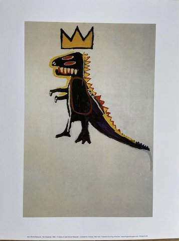 Jean Michel Basquiat Pez Dispenser, 1984, lizenziert von Artestar NY, gedruckt in Großbritannien