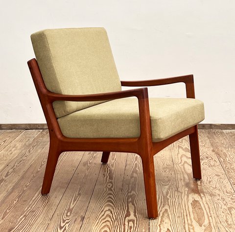 France and Son Lounge Chair van Ole Wanscher