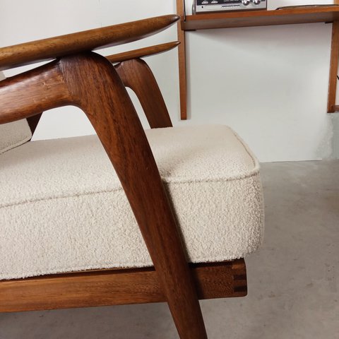 Deens Mid-Century design fauteuil jaren 50/60