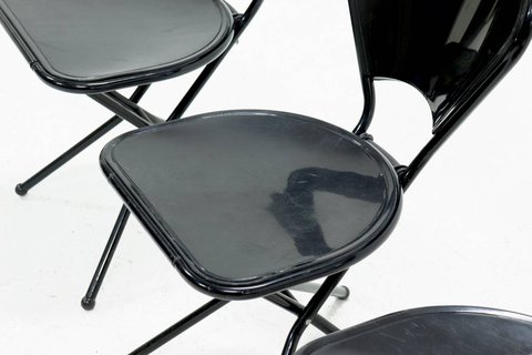3x Niels Gammegaard folding chairs