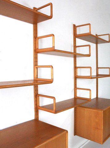 Modular wall unit “jubilee” by Poul Cadovius for Cado, Denmark 60’s