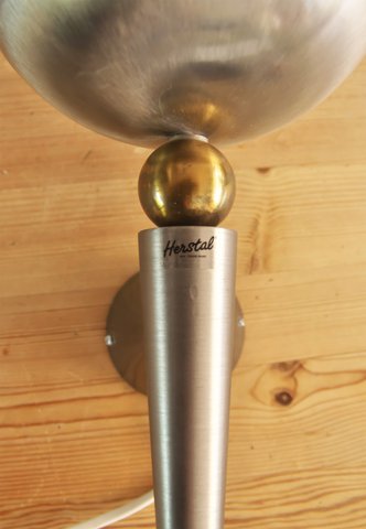 Herstal Danish Design  vintage wandlamp
