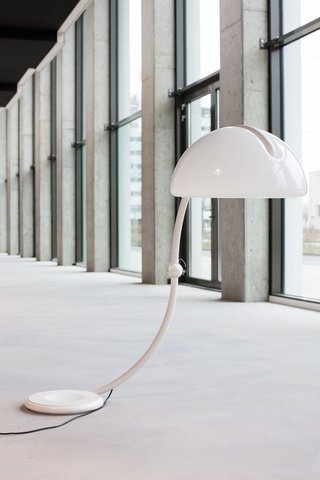 Martinelli Luce Serpente floor lamp by Elio Martinelli