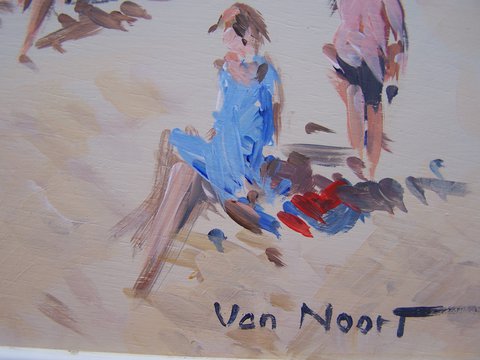 A F van Noort - Strandplezier