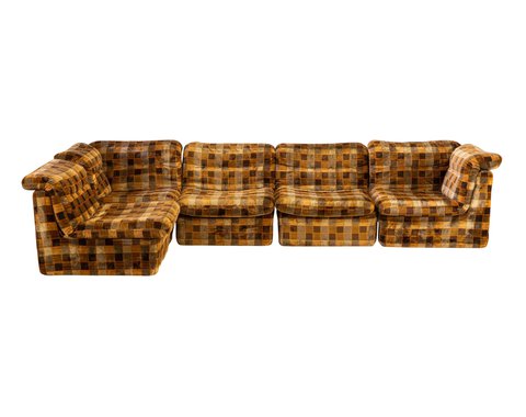 Vintage Scandinavian modular sofa