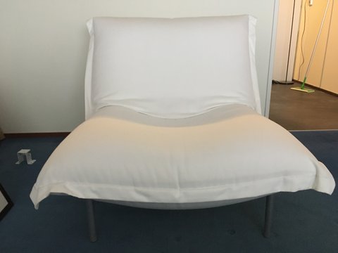 Ligne Roset Calin armchair + footstool