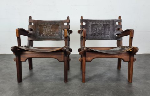 Brutalist fauteuils Pazmino