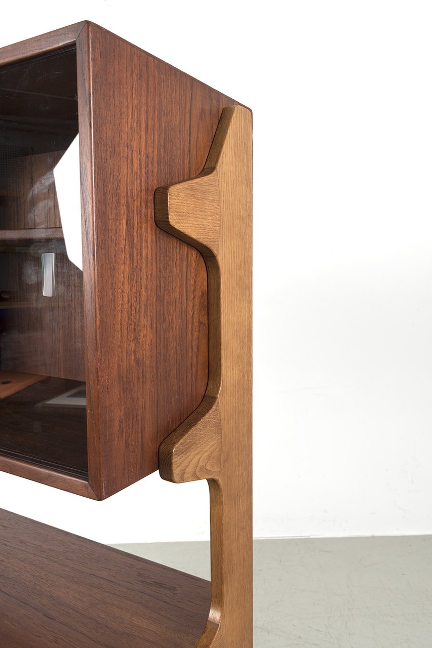Image 6 of Vintage cabinet with tambour doors