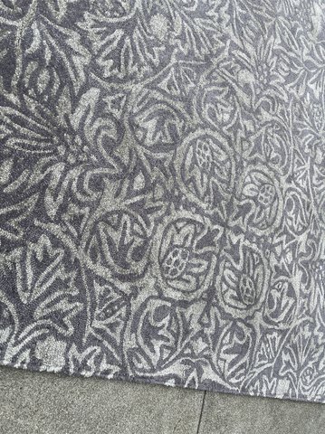 Vloerkleed Morris & Co Charcoal 28505 - 250 x 350 cm