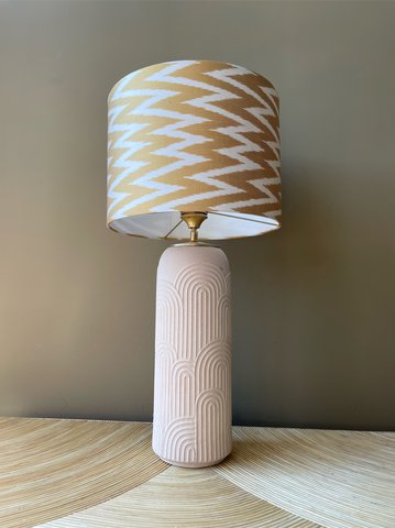 Art deco sand lamp