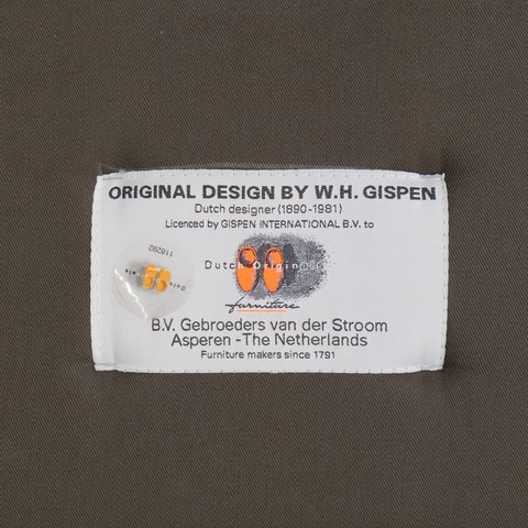 6x W.H. Gispen 413-RL chair