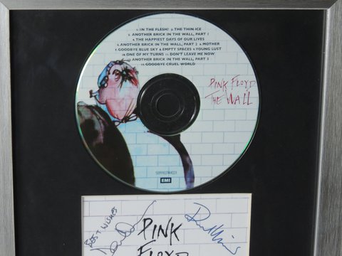 Pink Floyd, The Wall Cd Display Ingelijst