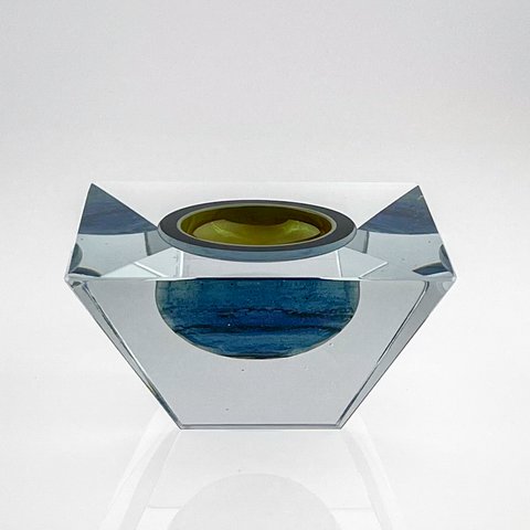 Oiva Toikka, Cut crystal-glass Art-Object, Model 3101, Nuutajärvi-Notsjö ca. 1990