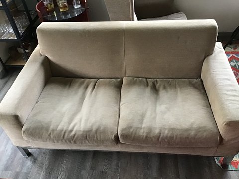 Minotti two-seater sofa