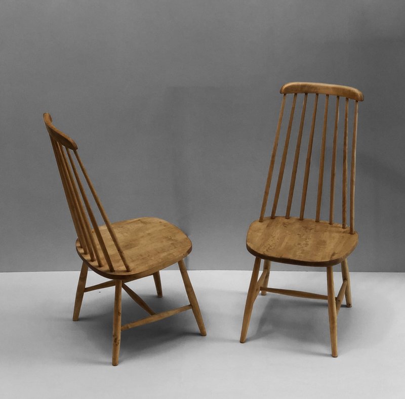 Mid-century Ercol style chairs