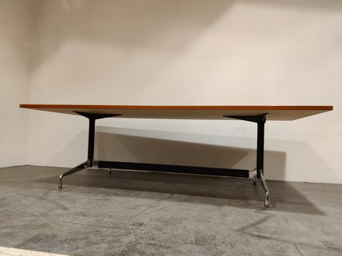 Charles & Ray Eames dining table or conference table 1980s