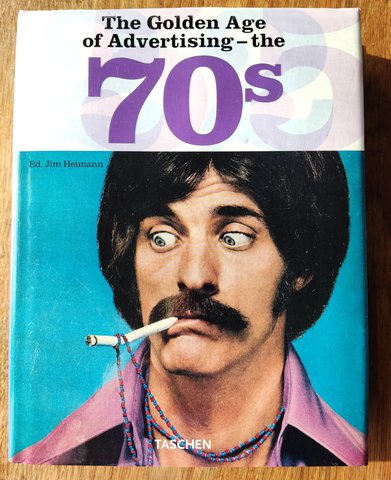 The 70s - golden age of Advertising - boek