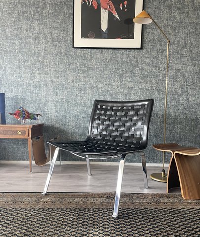 Vintage Fasem by Giancarlo Vegni Net W lounge chair