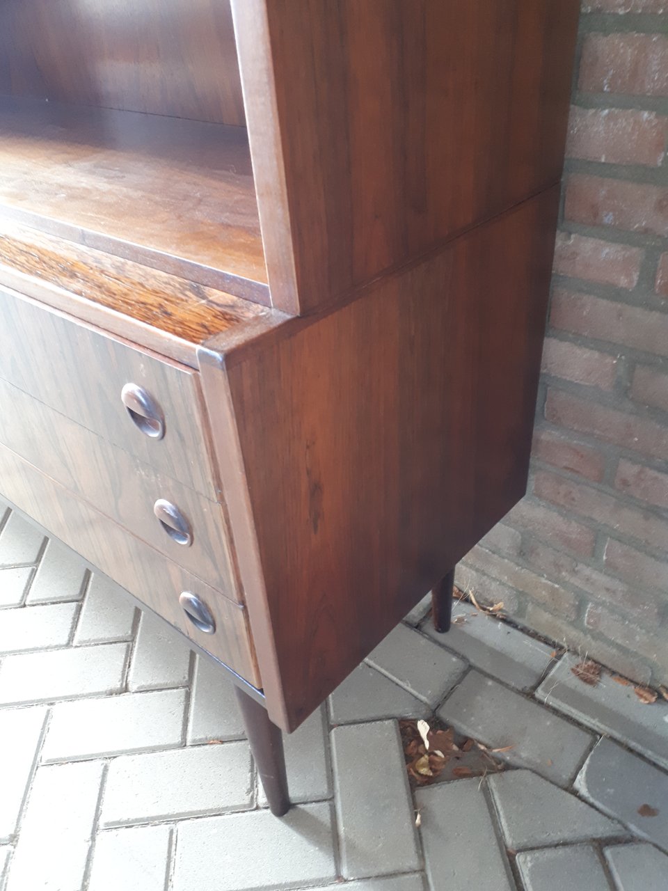 Image 14 of Fristho vintage rosewood wall cabinet