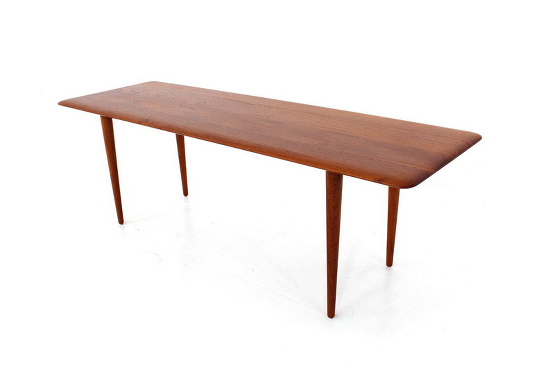 Teak salontafel "Minerva" van Peter Hvidt & Orla Molgaard Nielsen voor Frankrijk & Daverkosen | € 1.039 Whoppah