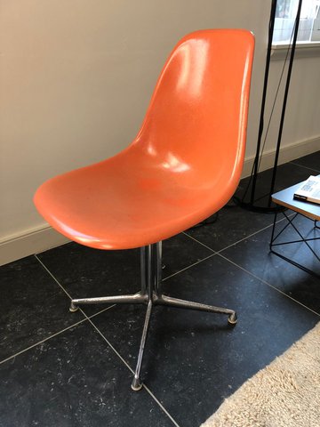 Charles and Ray Eames La Fonda Side Chair for Herman Miller