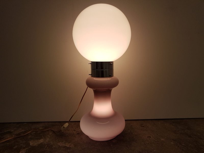Carlo Nason glazen dubbel lamp