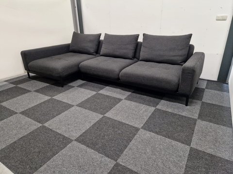Rolf Benz Tira Corner sofa Anthracite 