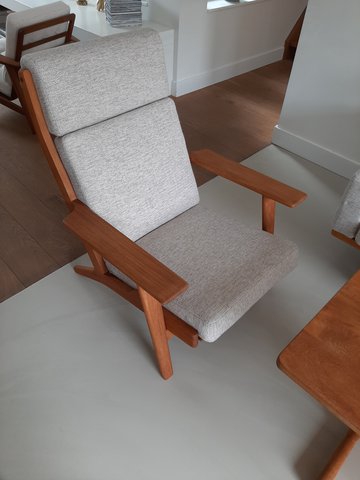 Hans Wegner GE-290 High Back Lounge Chair