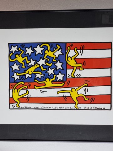 Keith Haring kunstkalender posters - 3 stuks