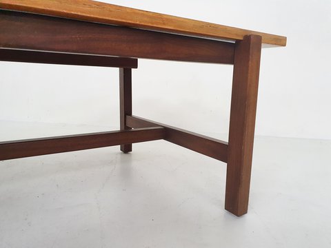 Cees Braakman for Pastoe TH08 coffee table with reversible top, The Netherlands 1950's