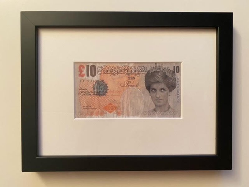 Banksy - Di-Faced Tenner Lithografie