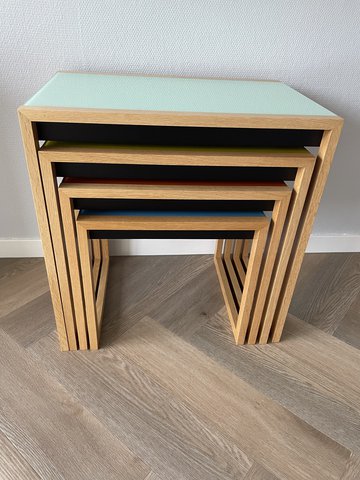 The Nesting Tables, ontwerp Josef Albers