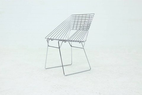 Fritz Hansen wire steel chair