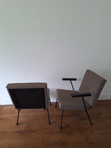 Gispen 415/1401 Stühle, entworfen von Wim Rietveld