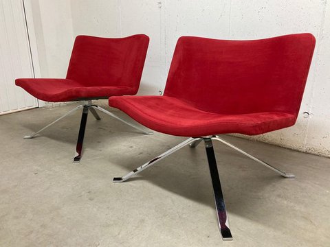2 x Peter Maly Tonon Wave 901.51 fauteuils