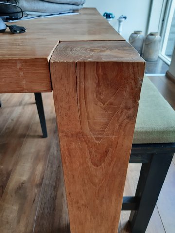 Hardwood designer dining table 12-14 people