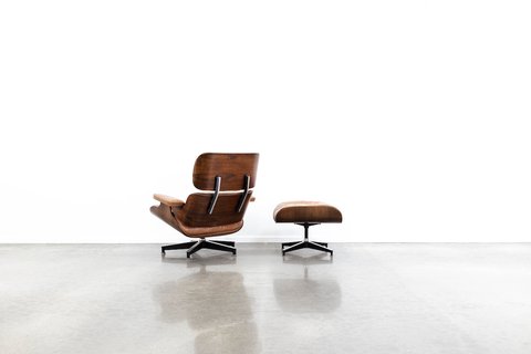 Herman Miller Eames Lounge Chair + Ottoman