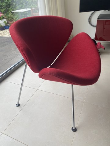Artifort Slice Red stoel