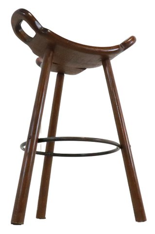 Brutalist Spanish stool