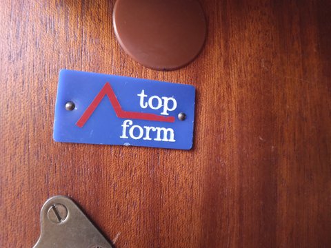 Top form dressoir