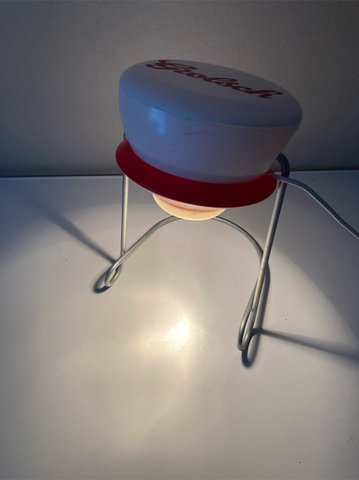 Vintage Grolsch table lamp