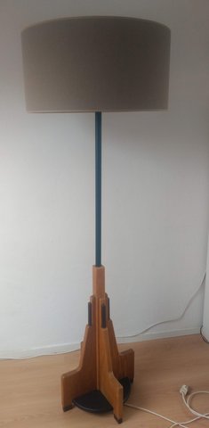 Art Deco vloerlamp 1928 gemoderniseerd
