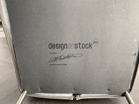 6x Design on stock eettafel stoelen