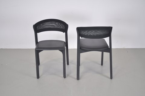 2x Arco Cafe chair zwart
