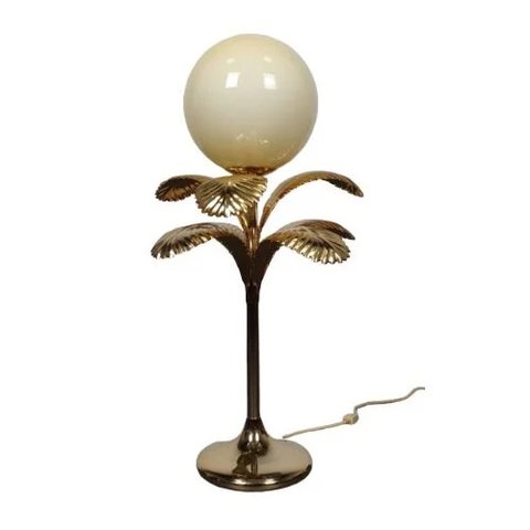 Vintage palm vloerlamp