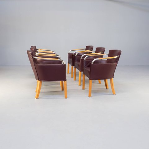 4x Giorgetti dining room chair by Massimo Scolari