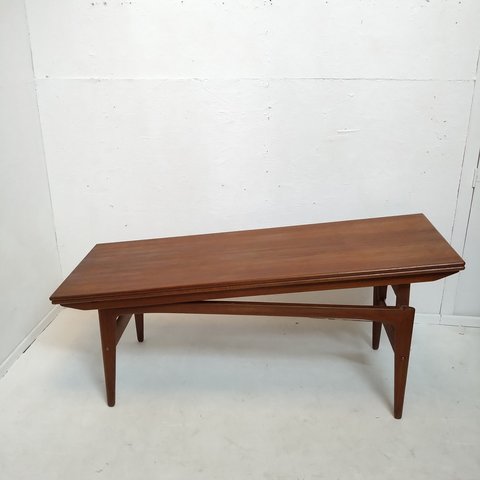 Kai Kristiansen, (coffee) table, extendable and heightenable 